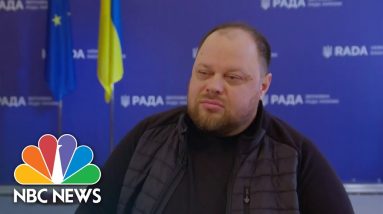 Head Of Ukraine's Parliament Ruslan Stefanchuk Speaks Out