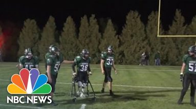 High Schooler With Cerebral Palsy Scores Touchdown At Homecoming Game