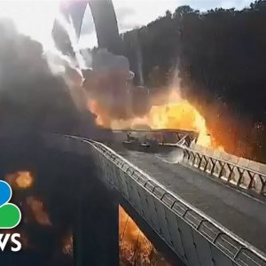 Russia Unleashes Missile Strikes Across Ukraine After Crimea Bridge Attack