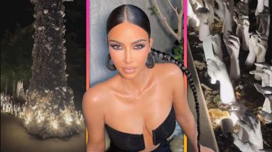 Kim Kardashian's Halloween Decor Tour Is SPOOKY