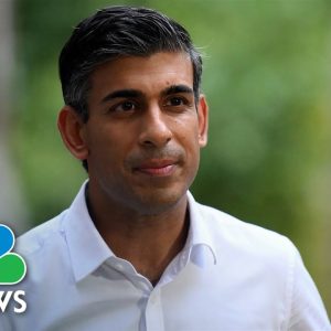 LIVE: Rishi Sunak Appointed British Prime Minister | NBC News