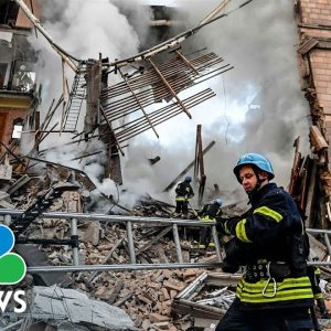 Deadly Russian Missile Strike Hits Southern Ukrainian City Of Zaporizhzhia