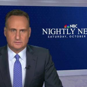 Nightly News Full Broadcast - Oct. 8