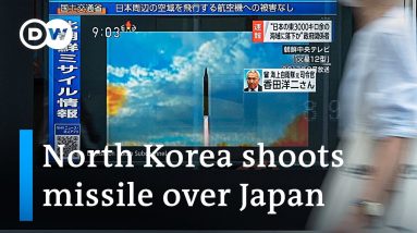 North Korea shoots ballistic missile over Japan | DW News