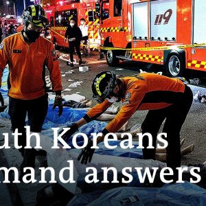 South Korea stampede: Police investigate amid public outcry | DW News