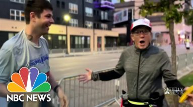 A Son’s Surprise For His Mother’s First Marathon