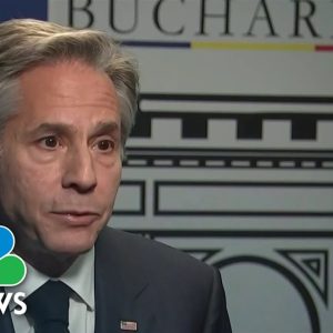 Blinken: 'We’re Trying To Do Whatever We Can' To Support Iranian Protests