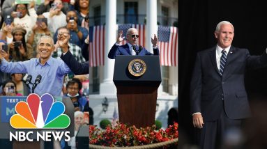 Biden, Pence, Obama And Other Heavy Hitters Hit The Road In Final Push For Voters