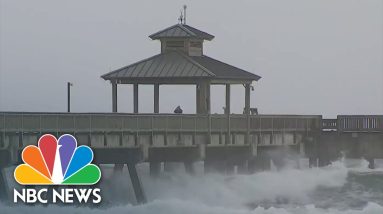 Florida Bracing For Hurricane Nicole’s Impact Ahead Of Landfall