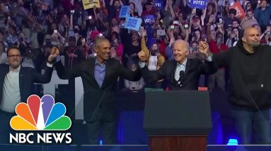 Former Presidents In Pennsylvania Stumping For Senate Candidates