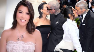 Kourtney Kardashian on Why She and Travis Barker Kiss With TONGUES