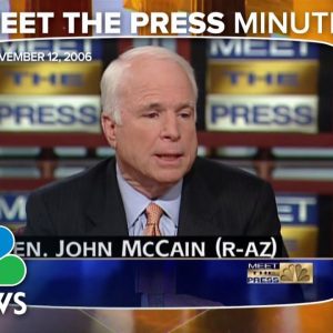 McCain After '06 Midterms: 'We Republicans Have Lost Our Way'