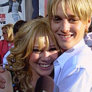 Aaron Carter Crashes Hilary Duff's Lizzie McGuire Movie Interview (Flashback)