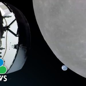 NASA Capsule Makes Lunar Flyby On Its Way To Record-Breaking Orbit