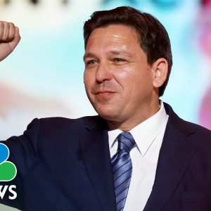 NBC News Projects Florida Gov. Ron DeSantis Wins Re-Election