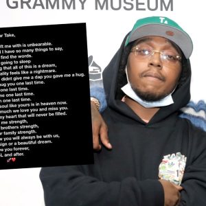 Offset Breaks Silence Following Takeoff's Death