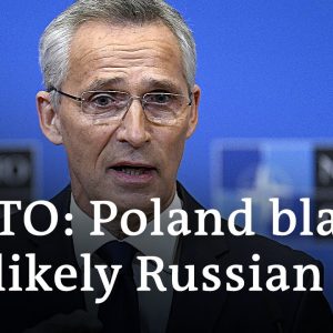 Poland explosion likely Ukraine air defense, says NATO | DW News