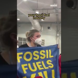 #Protesters Disrupt Russian-Hosted Climate Conference Event