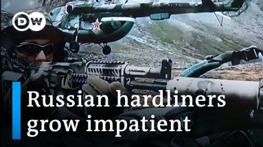 Russian hardliners put pressure on Putin | DW News
