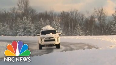 Snowstorm Blasts Parts Of Midwest, Northeast