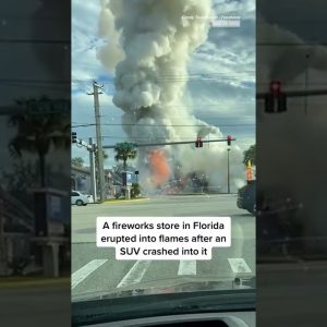 SUV Crashes Into A #Florida #Fireworks Store