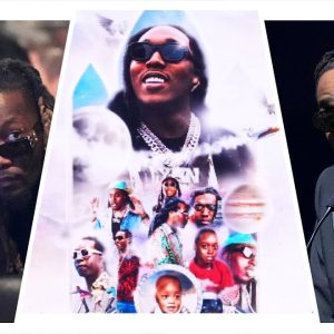 Takeoff’s Funeral: Cardi B, Offset and Quavo Pay Tribute