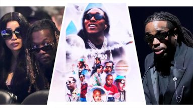 Takeoff’s Funeral: Cardi B, Offset and Quavo Pay Tribute