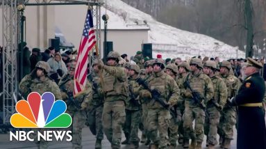 U.S. Troops In Baltics Show Sign Of Unity To Ukraine