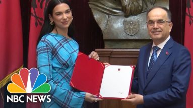 Watch: Singer Dua Lipa Receives Albanian Citizenship