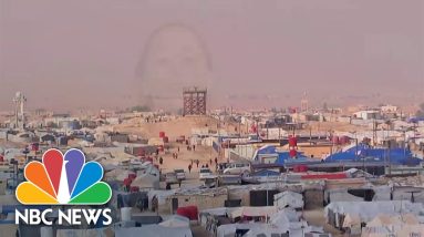 Syrian Refugee Camp Facing ISIS Security Threat And Humanitarian Crisis