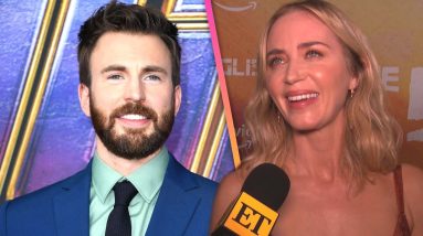 Emily Blunt Says Chris Evans Was SECRETLY THRILLED to Be ‘Sexiest Man Alive’ (Exclusive)