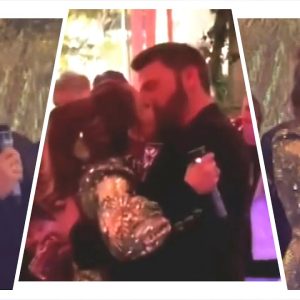 Ben Affleck SINGS at Holiday Party With Jennifer Lopez