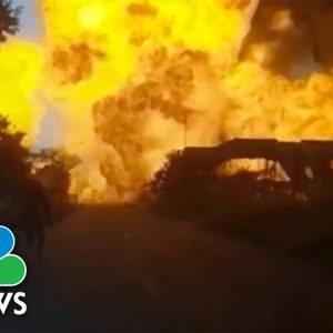 Watch: Video Captures Moment Gas Tanker Explodes In Johannesburg, Killing 8