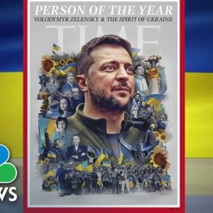 Ukrainian President Zelenskyy And The ‘Spirit Of Ukraine’ Named Time Person Of The Year
