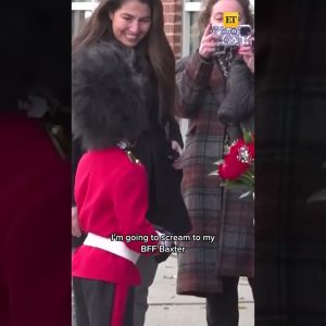 Kate Middleton Meets a Mini Queen's Guard 💂‍♀️ #shorts