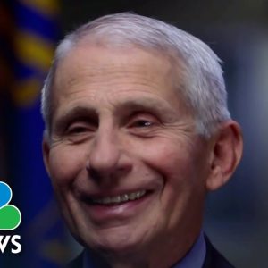 Dr. Anthony Fauci One-On-One With Lester Holt