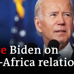 US President Biden delivers keynote remarks at US-Africa business forum | DW News