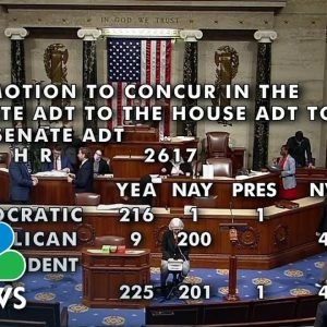 House Passes $1.7 Trillion Spending Package, Awaits Biden's Signature