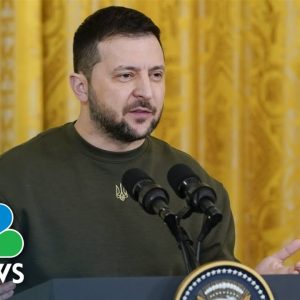‘I Wish You Peace,’ Says Ukrainian President To Americans