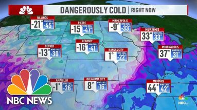 Major Winter Storm Brings Plunging Temperatures And Gusting Winds To Millions