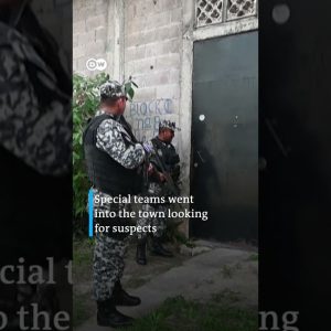 Massive gang raids sweep through El Salvador | DW News #Shorts