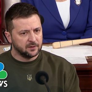 Zelenskyy In Address To Congress: 'Ukraine Holds Its Lines And Will Never Surrender'
