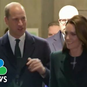 Prince William, Kate Arrive In Boston Amid Buckingham Palace Controversy