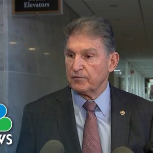 Sen. Manchin: ‘I Have No Intention’ Of Switching Parties ‘Right Now’