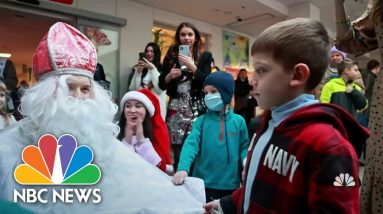 St. Nicholas Visits Ukrainian Children’s Hospital
