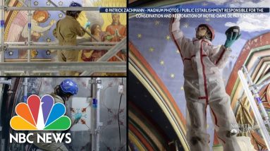 Inside Notre Dame's Restoration As Paris Keeps Christmas Spirit Alive After Fire