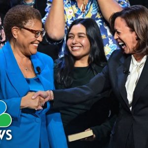Watch: Karen Bass Sworn In As 43rd Mayor Of Los Angeles