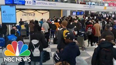 Winter Storm Causing Holiday Travel Nightmare