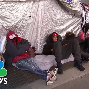 Asylum seekers reject NYC shelter citing bad living conditions