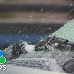 Dangerous ice storm and arctic blast affects millions